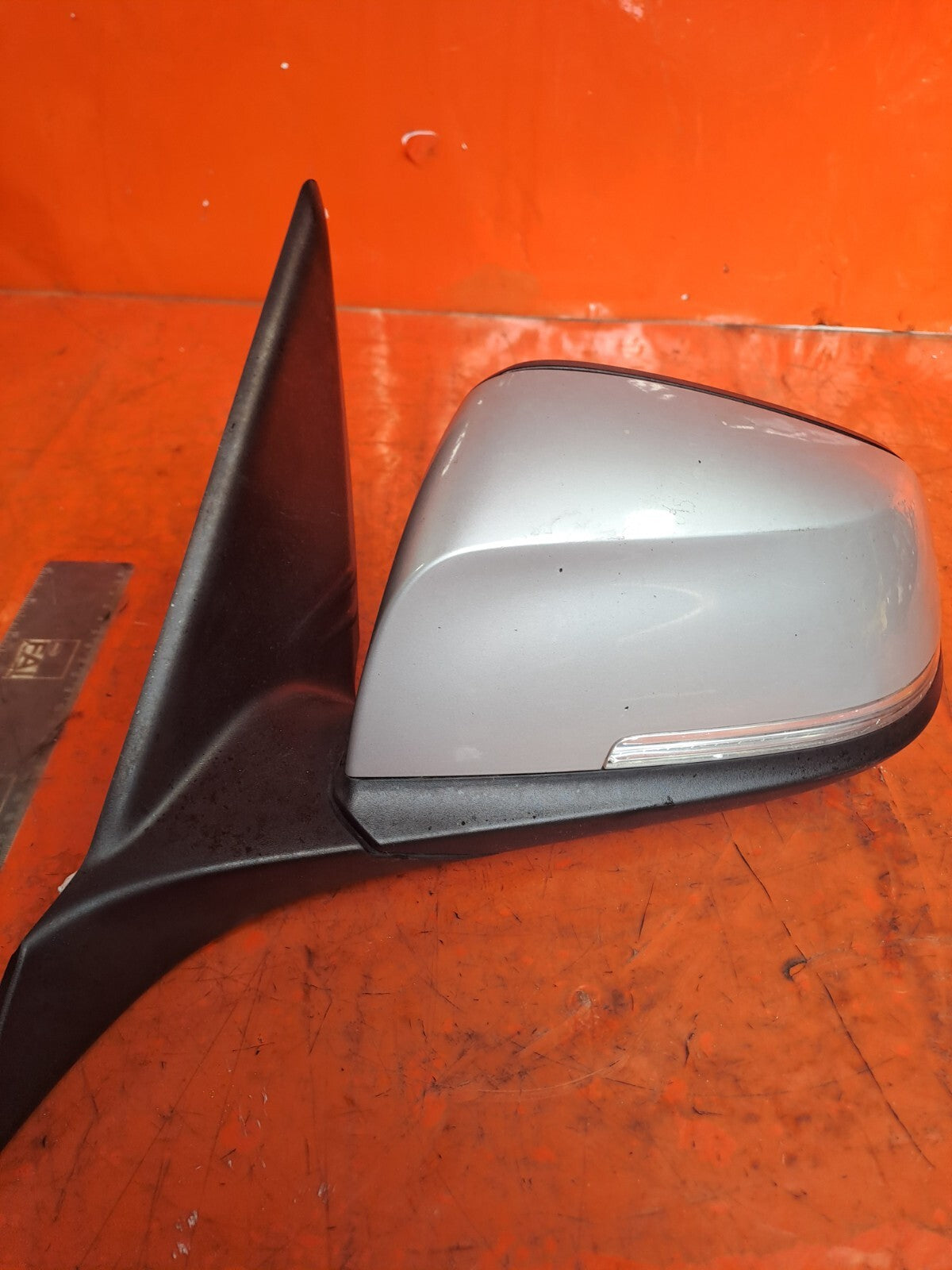 ✅2012 BMW 1 SERIES F20 URBAN 2.0D FRONT LEFT WING MIRROR SILVER A83 + WARRANTY - Image 1