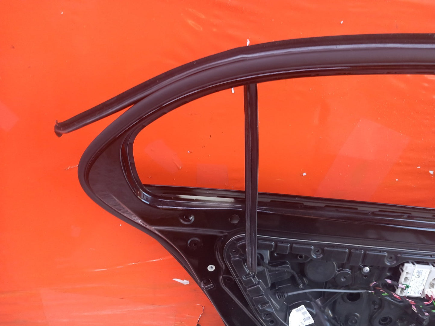 Mercedes W177 A180 Sport 1.5 Diesel 2019 Rear Left Door Bare Black Scratches - Image 12
