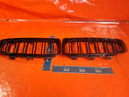 ✅2015 BMW 4 SERIES F33 M SPORT KIDNEY GRILLE 5A3D026 5A3D025 + WARRANTY A367 - Image 6