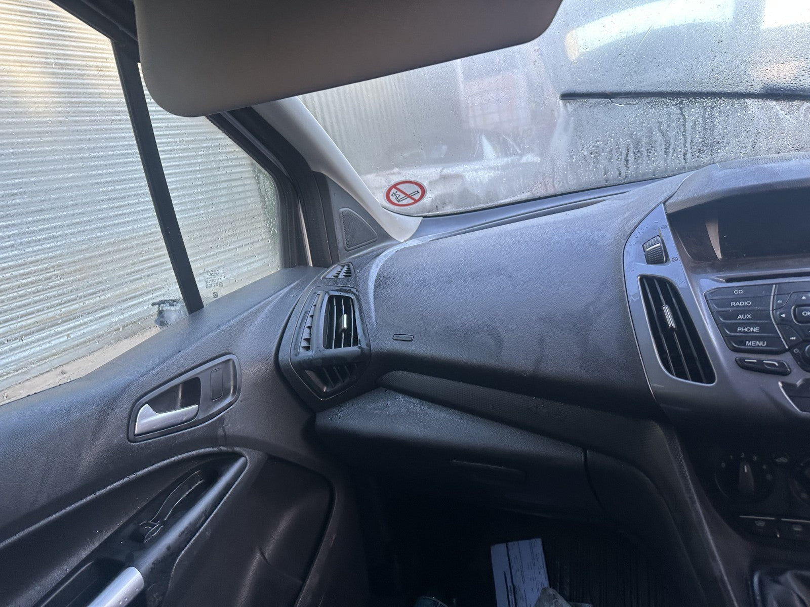 ✅2017 FORD TRANSIT CONNECT DASHBOARD BARE W/ PASSENGER ABAG DT11-V04304-CB A369 - Image 3