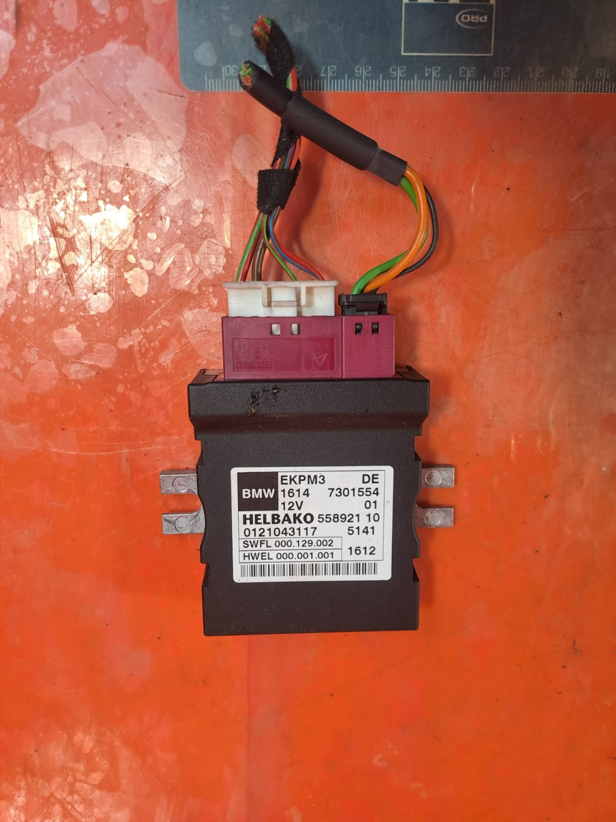 ✅BMW 3 SERIES F30 320D 2.0 DIESEL 2012 FUEL PUMP CONTROL MODULE ECU 7301554 A321 - Image 1