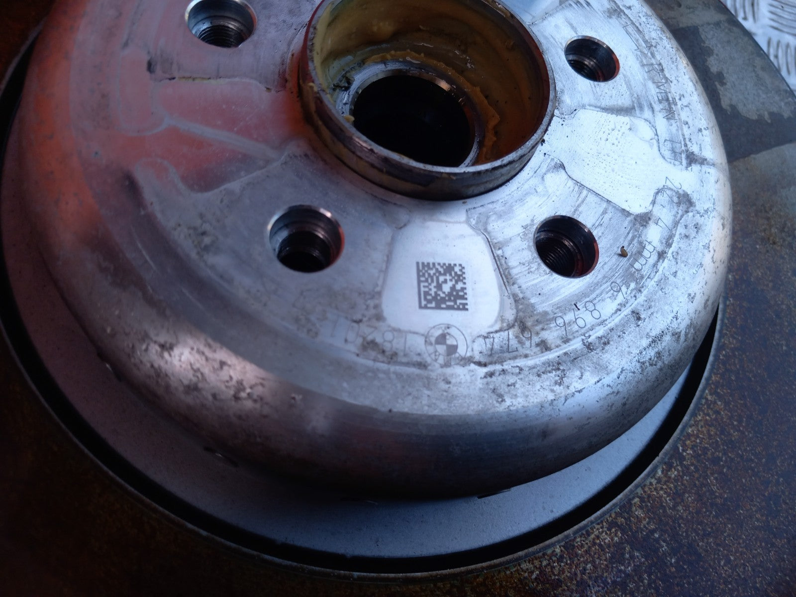 2025 BMW X5 G05 Rear Right Brake Disc 6896674 Warranty A398 - Image 3