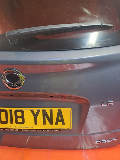 ✅SSANGYONG KORANDO LE 2.2 DIESEL 2018 TAILGATE BOOT LID GREY Warranty A288 - Image 3