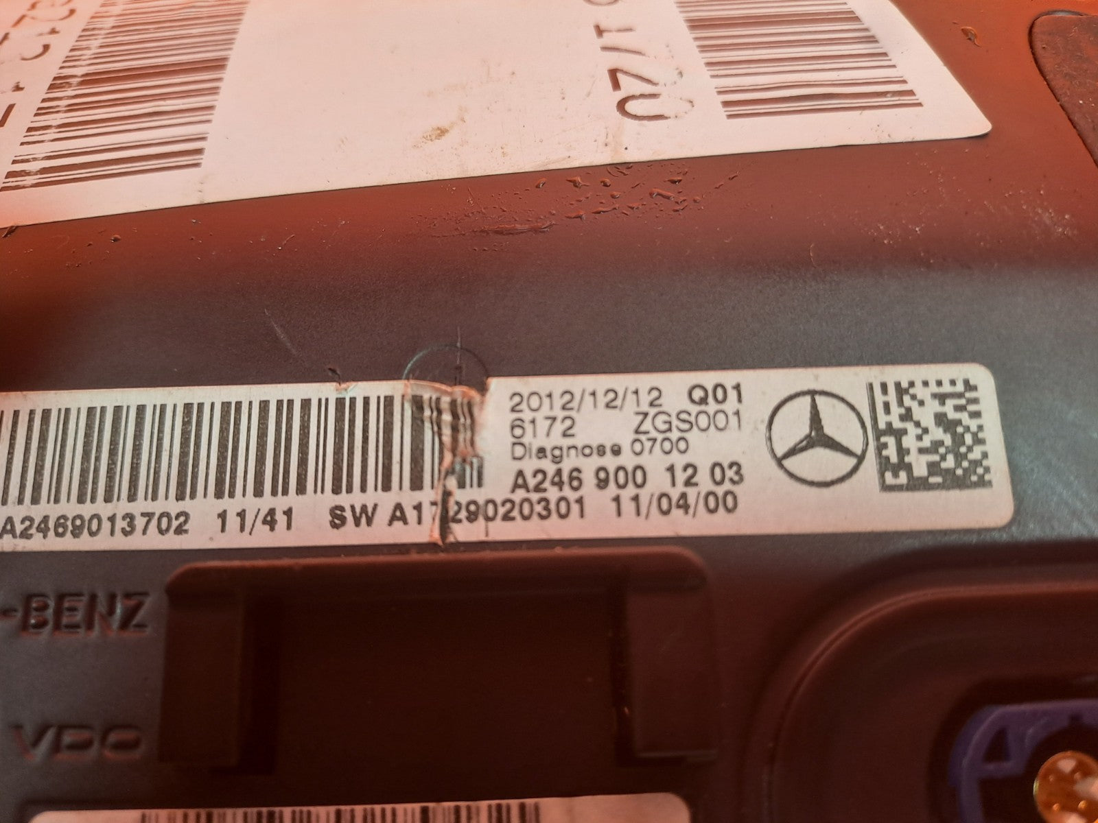 ✅2012 Mercedes A Class W176 Multimedia Screen Display A2469001203 + Warranty - Image 11