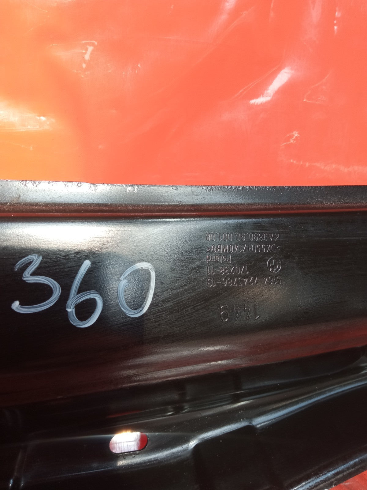 ✅2019 BMW 1 Series F20 M Sport Front Slam Panel Support 7245786 + Warranty A360 - Image 6