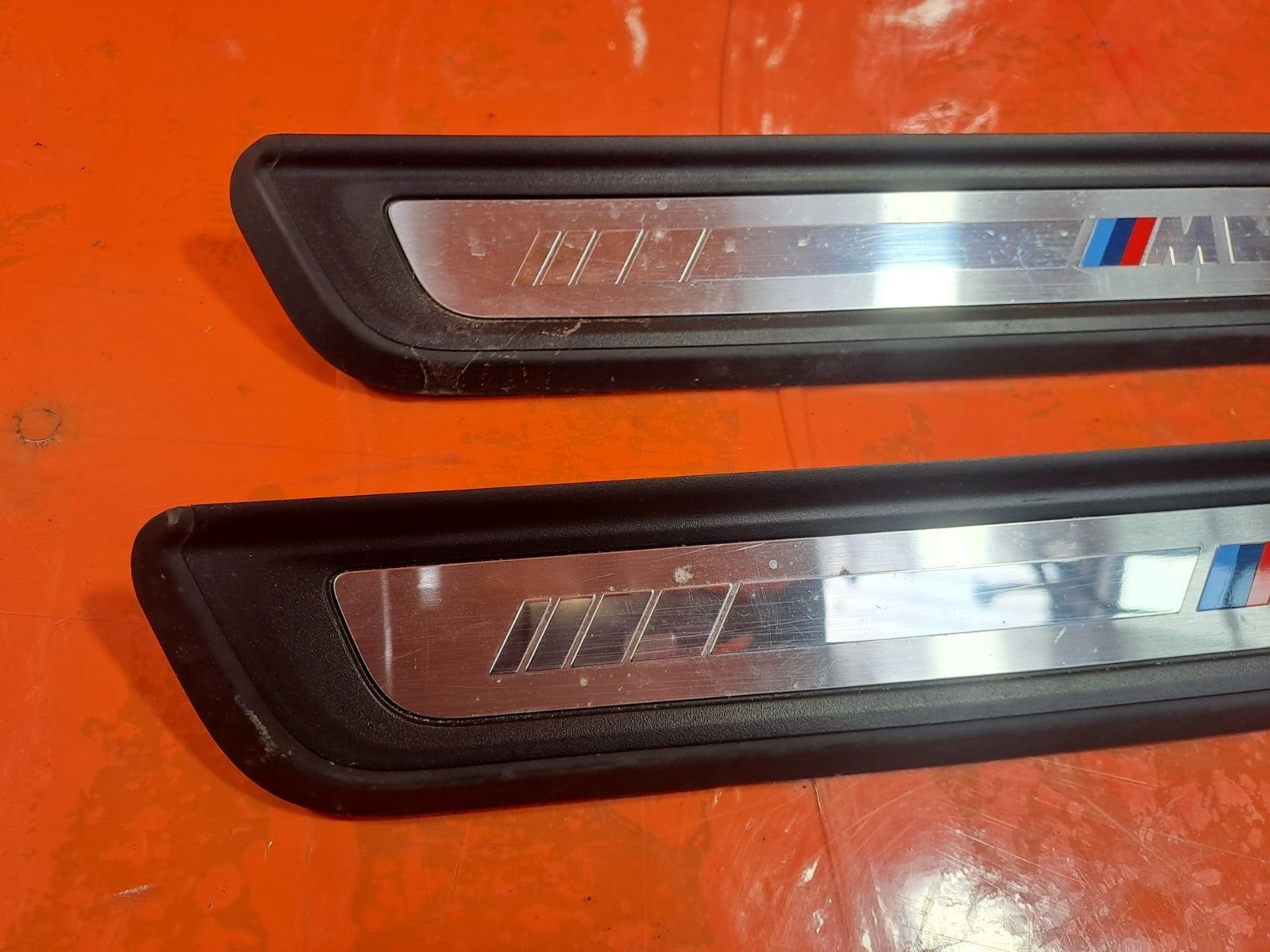 ✅2021 BMW 3 Series G20 M Sport Kick Plates Pair 8079739 + Warranty A362 - Image 2