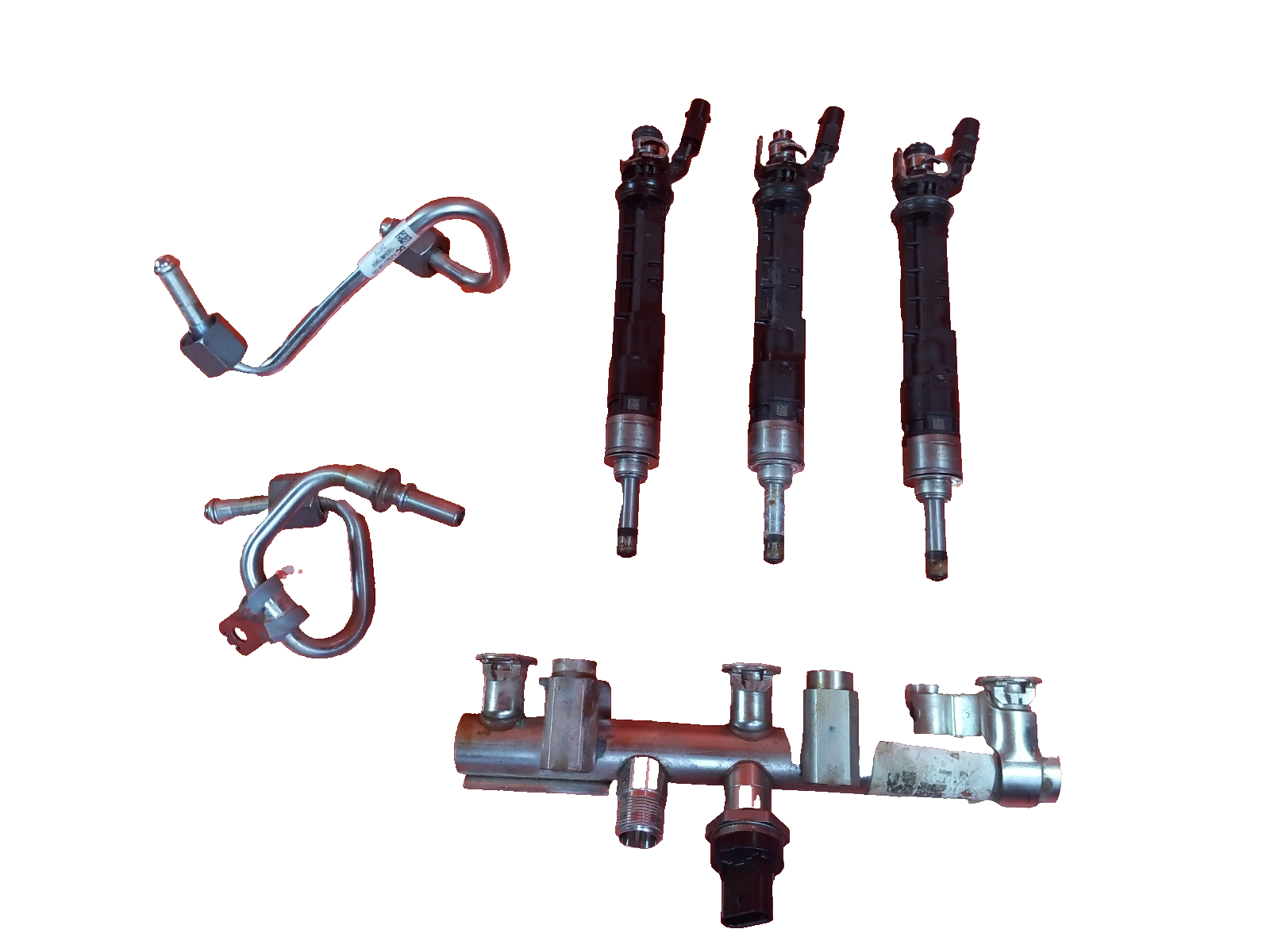2024 Dacia Jogger Fuel Injectors and Rail 166005550R Warranty A391 - Image 2
