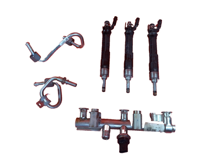 2024 Dacia Jogger Fuel Injectors and Rail 166005550R Warranty A391 - Image 2