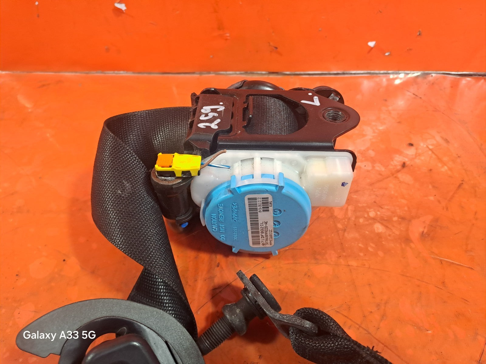✅2012 MERCEDES B CLASS W246 SEAT BELT FRONT LEFT A2468600185 + WARRANTY A299 - Image 4
