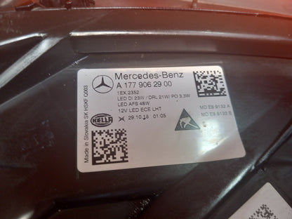 Mercedes W177 A180 Sport 1.5 Diesel 2019 Front Left Headlight A1779062900 A382 - Image 11