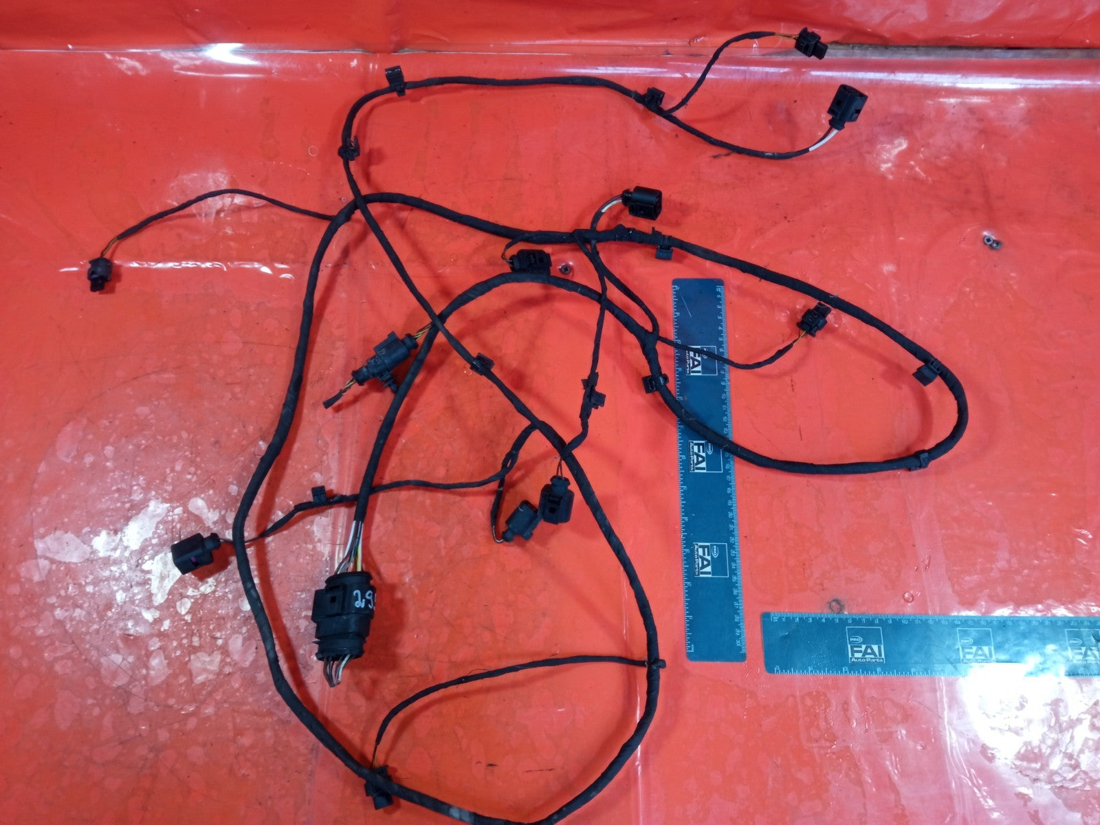 ✅2007 Audi Q7 4L S Line Front Bumper Wiring Loom 4L0971095AE + Warranty A295 - Image 1