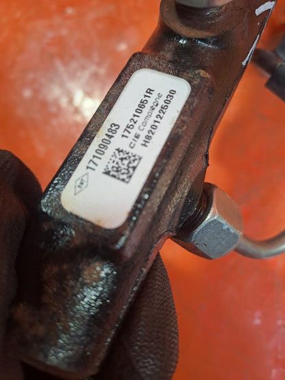 ✅2017 NISSAN JUKE TEKNA F15 FUEL INJECTOR RAIL 175210651R + WARRANTY A322 - Image 12