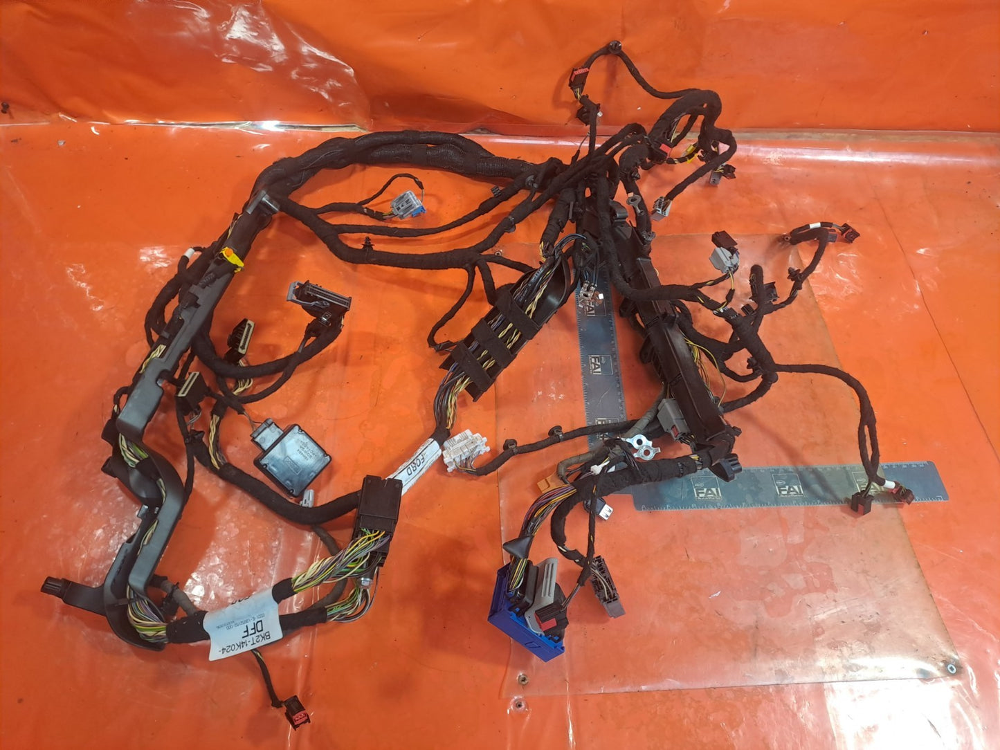 ✅FORD TRANSIT CUSTOM 2.2 DIESEL 2013 DASHBOARD WIRING LOOM HARNESS BK2T14K024DFF - Image 4
