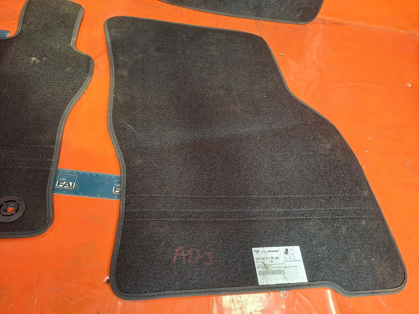 ✅2023 Cupra Formentor Floor Mats Set of 4 5FH863011M + Warranty A173 - Image 10