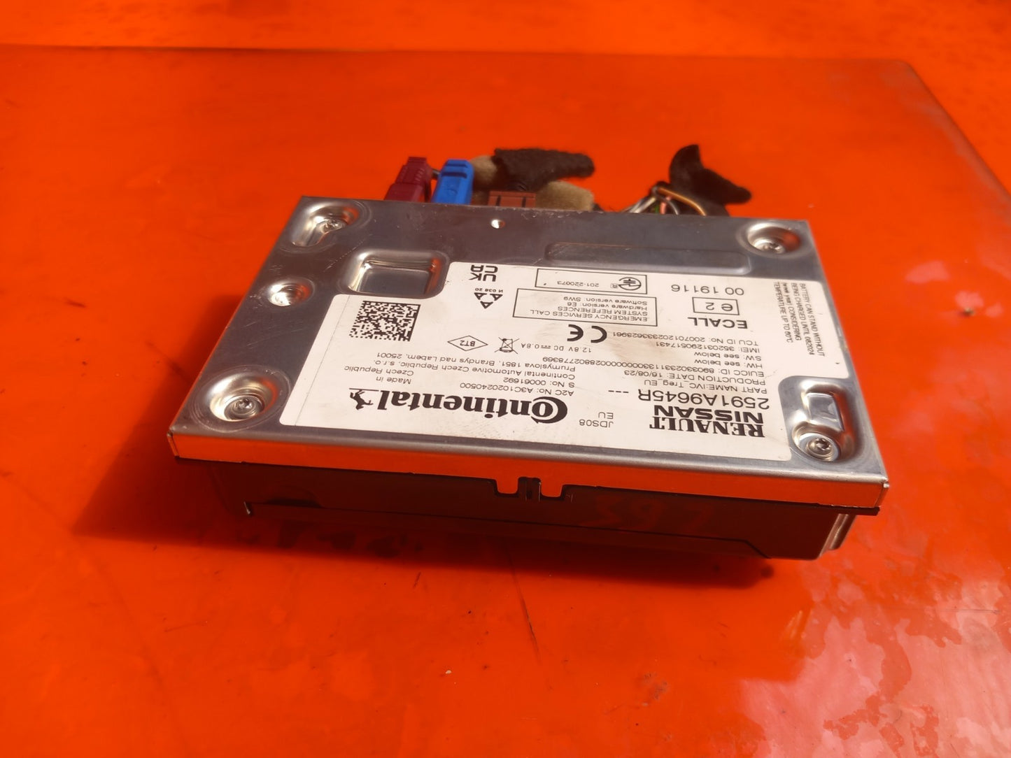 Renault Captur 1.6 Petrol 2023 Telematic Control Module ECU 2591A9645R Warranty  - Image 8