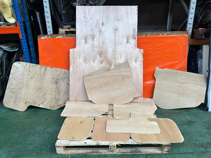 ✅2024 FORD TRANSIT COURIER PLYWOOD PANELS + WARRANTY A356 - Image 1