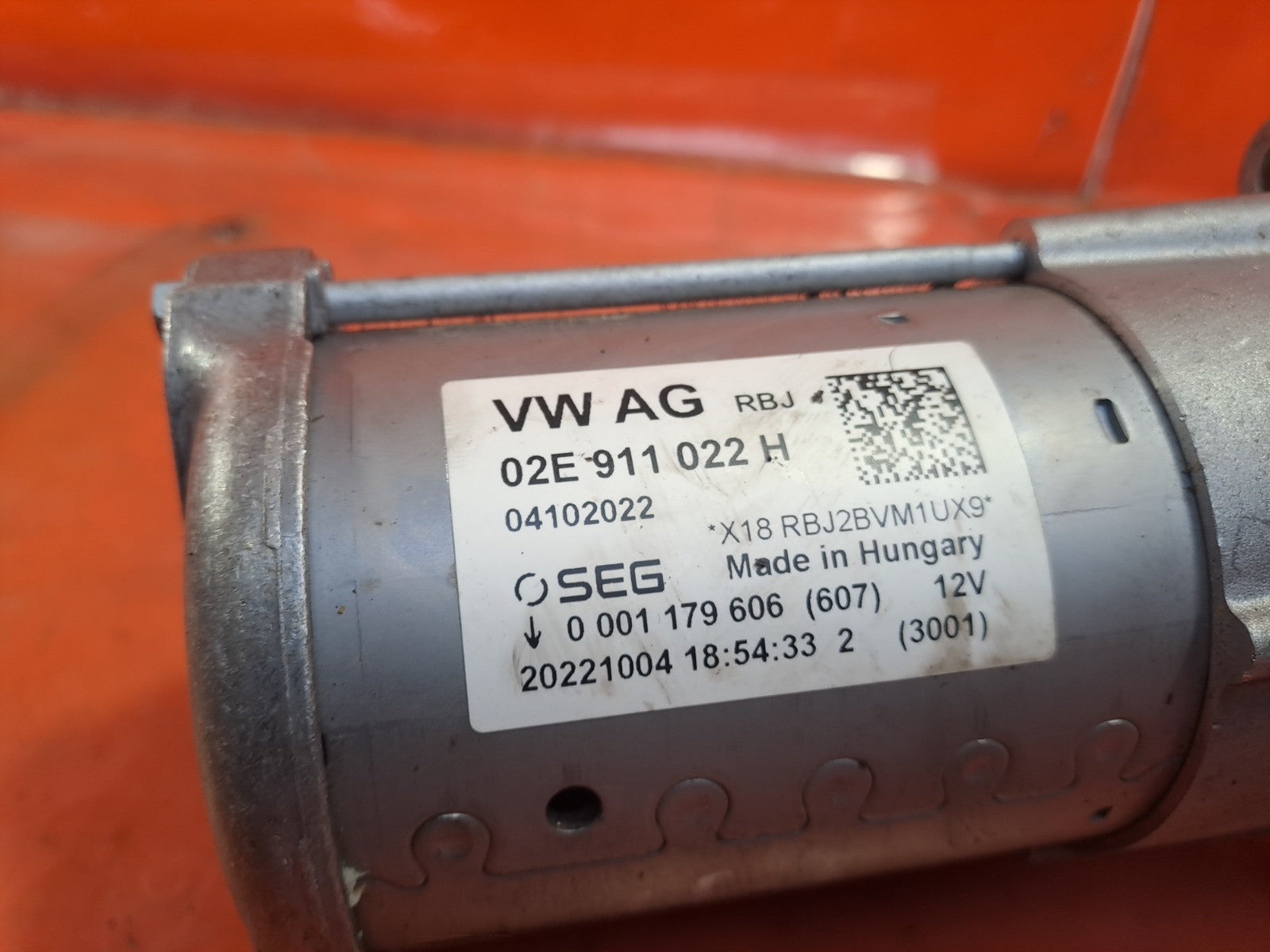 ✅2023 CUPRA FORMENTOR STARTER MOTOR 02E911022H + WARRANTY A336 - Image 6