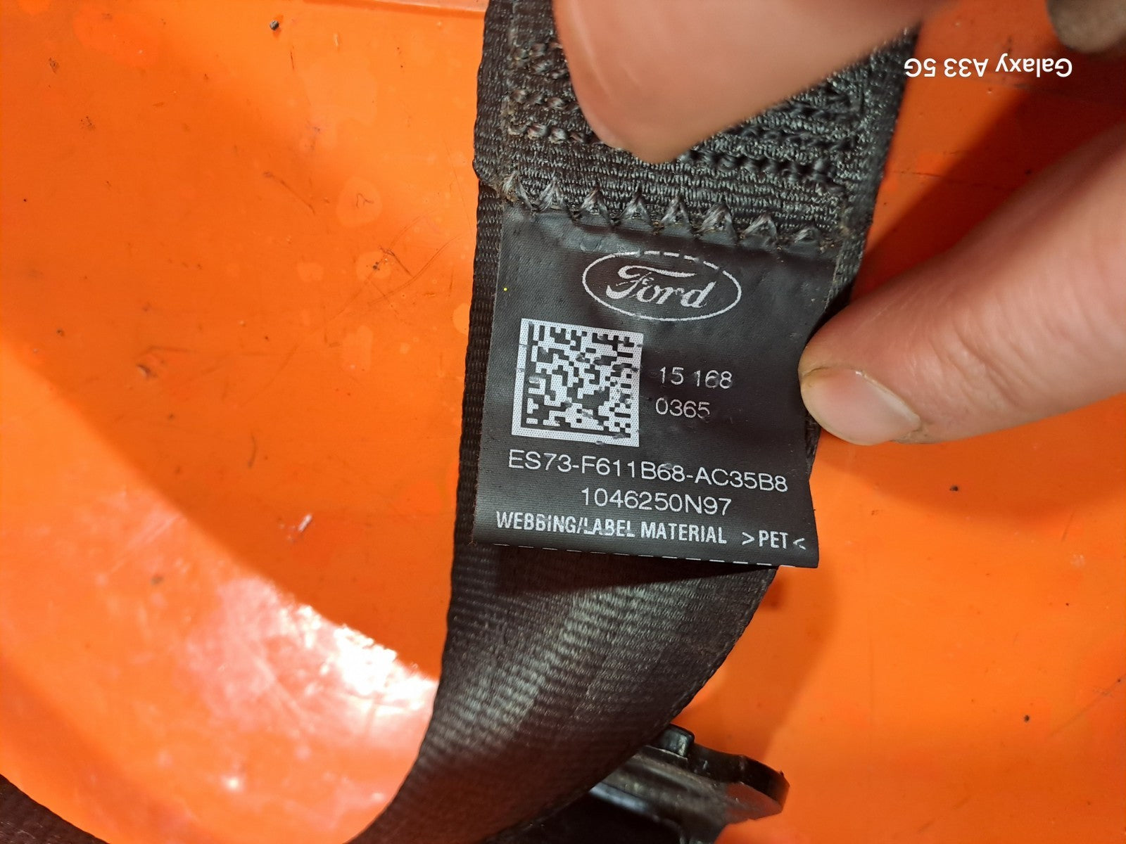 ✅FORD MONDEO TITANIUM 2.0 DIESEL 2015 REAR LEFT & RIGHT SEAT BELT ES73F611B68AC - Image 5
