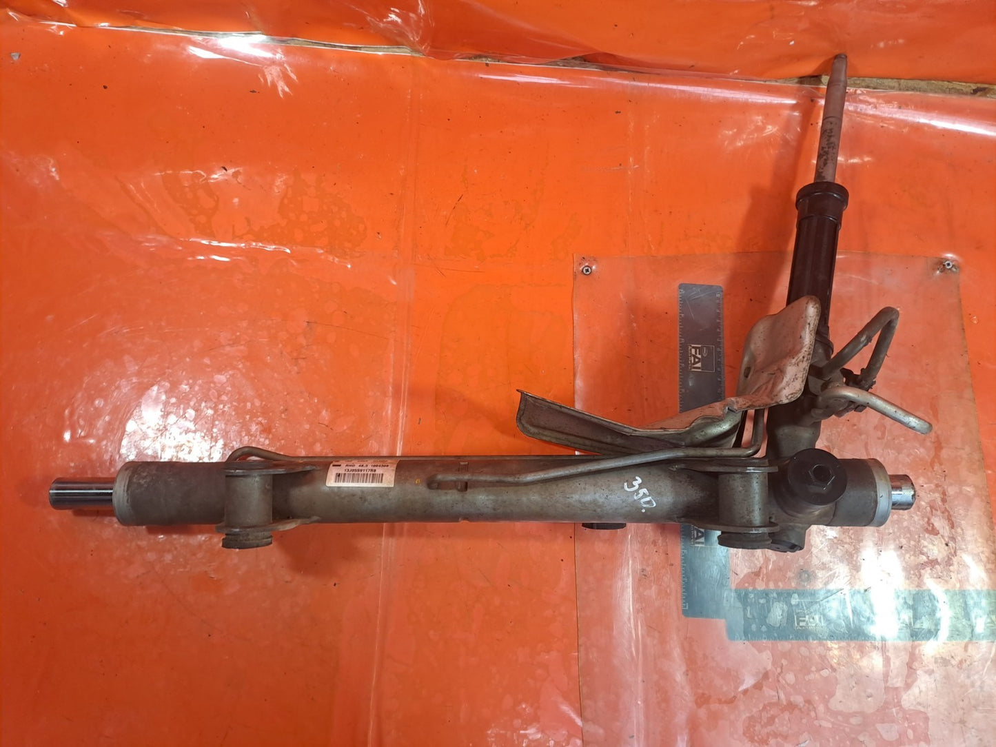✅FORD TRANSIT CUSTOM 2.2 DIESEL 2013 POWER STEERING RACK BK213200FC Warranty - Image 3