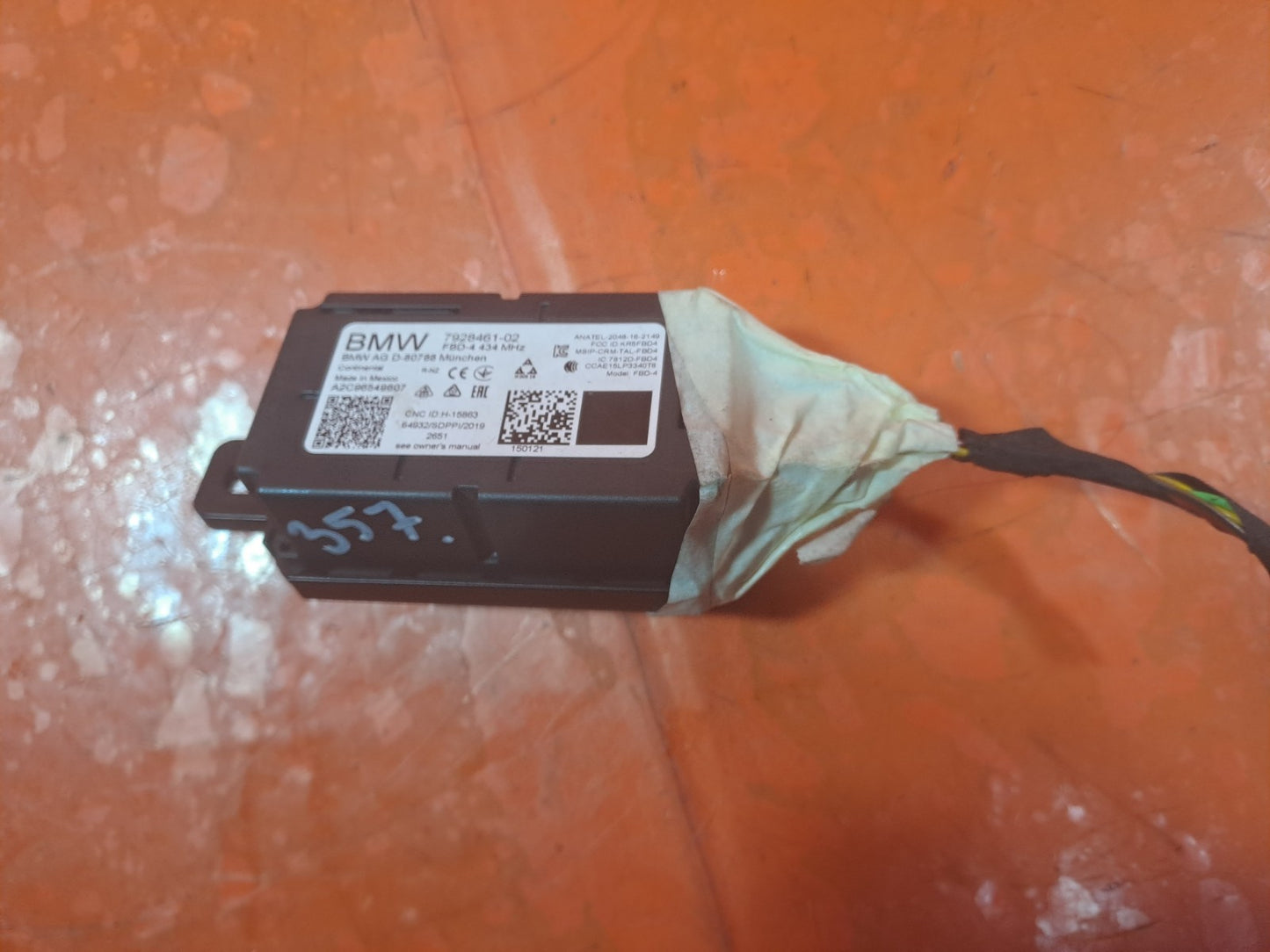 ✅BMW G20 320I M SPORT 2.0 PETROL 2021 RADIO REMOTE CONTROL MODULE 7928461 A357 - Image 1