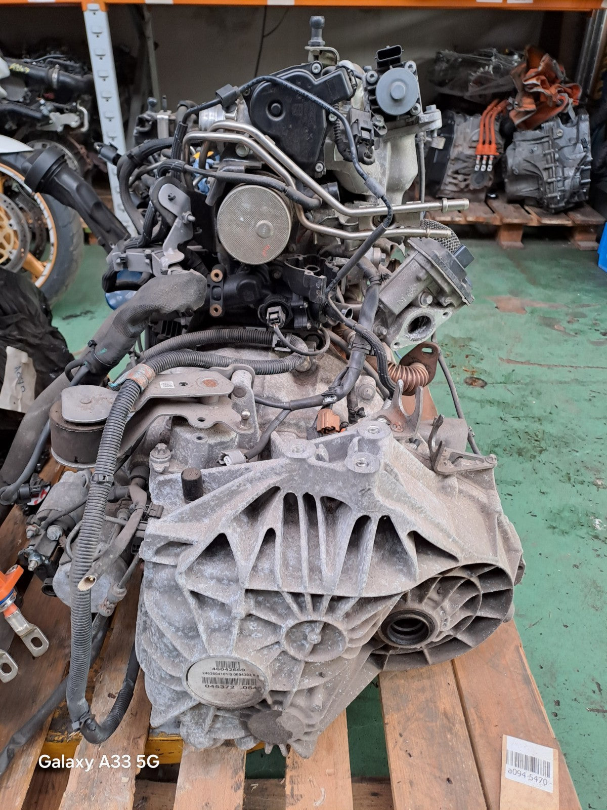 ✅MERCEDES W176 1.5 DIESEL ENGINE WITH GEARBOX COMPLETE Warranty xAA - Image 12