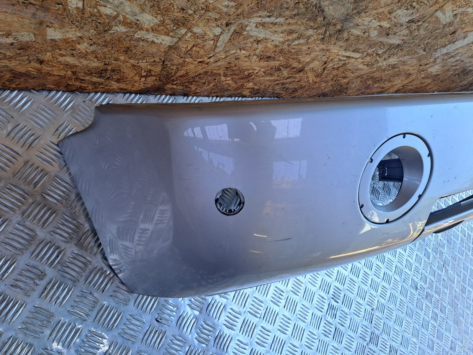 ✅2005 RANGE ROVER VOGUE L322 4.4P FRONT BUMPER SILVER + WARRANTY A274 - Image 7