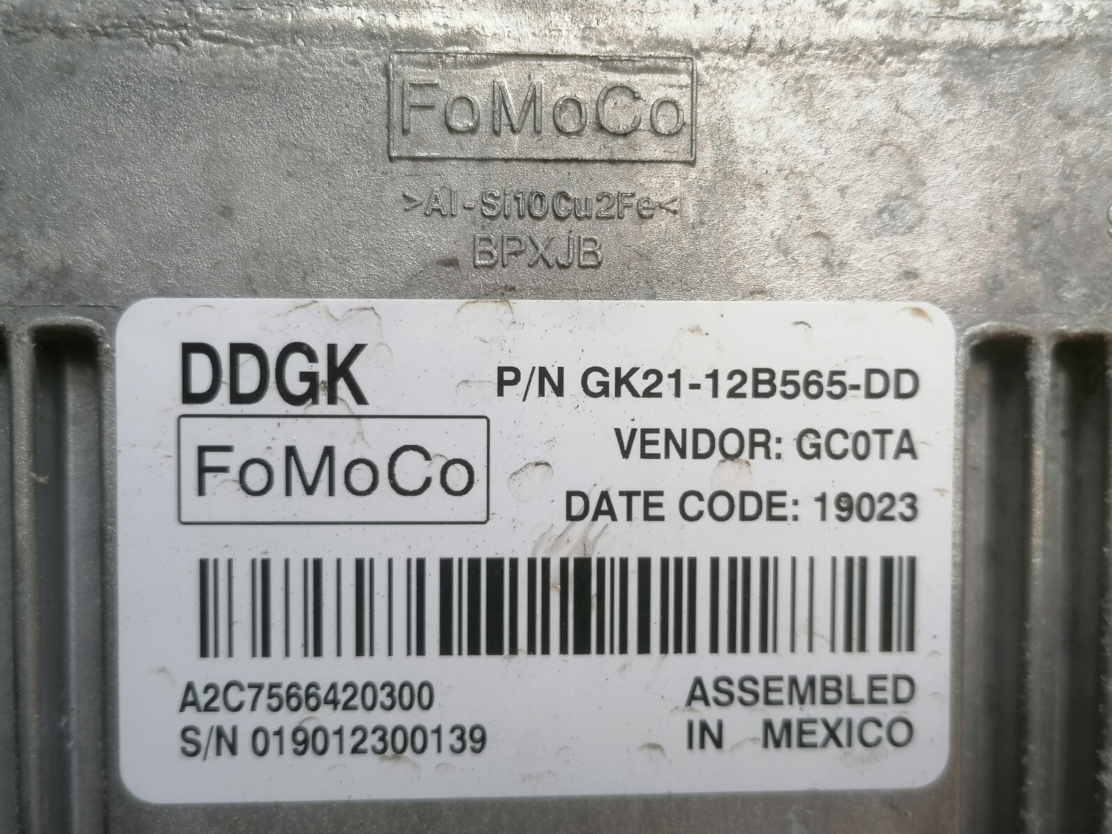 ✅FORD TRANSIT CUSTOM 2.0 DIESEL 2019 AUTOMATIC GEARBOX ECU GK2112B565DD Warranty - Image 6