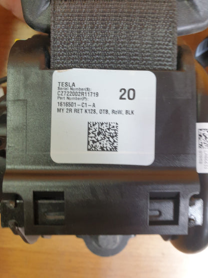 ✅2022 TESLA MODEL Y REAR LEFT SEAT BELT 1616501-C1-A + WARRANTY A172 - Image 11