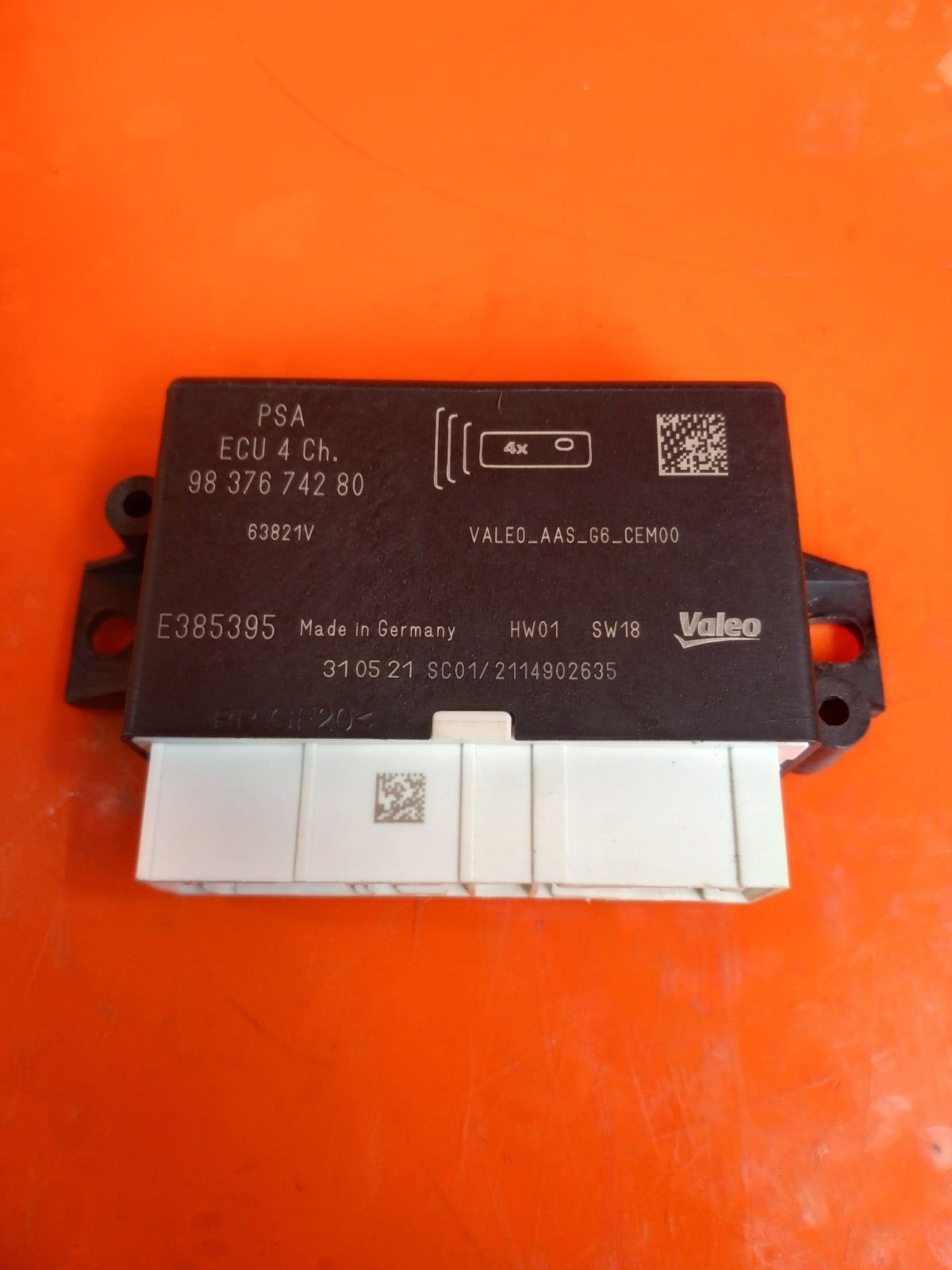 Citroen Berlingo 650 1.5 Diesel 2021 Parking Distance Control Module A415 - Image 2