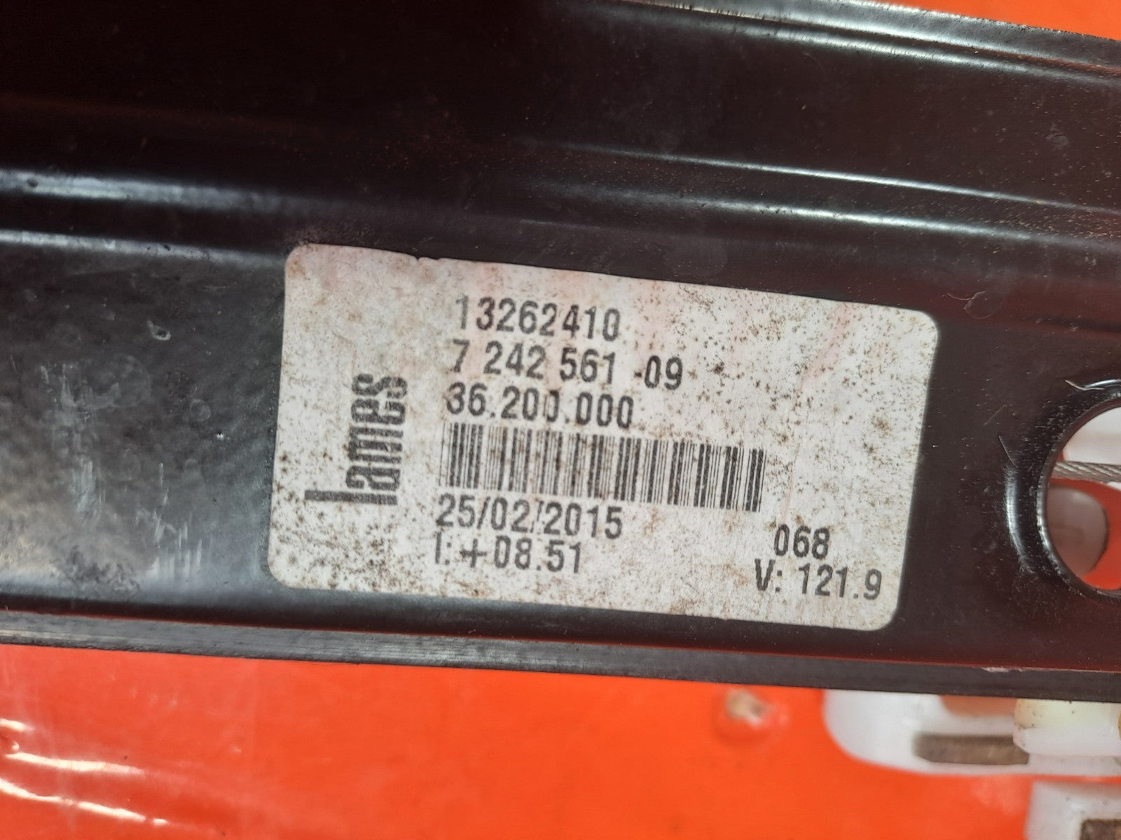 ✅BMW 118D F20 2.0 Diesel 2015 Front Left Window Regulator And Motor 7242561 A316 - Image 10