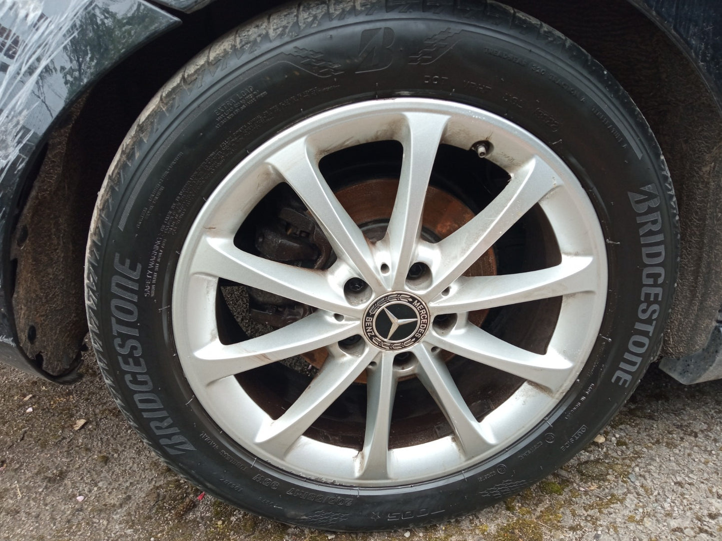 ✅Mercedes A Class W177 Sport Alloy Wheel With Tyre 205/55 R17 + Warranty A382 - Image 1