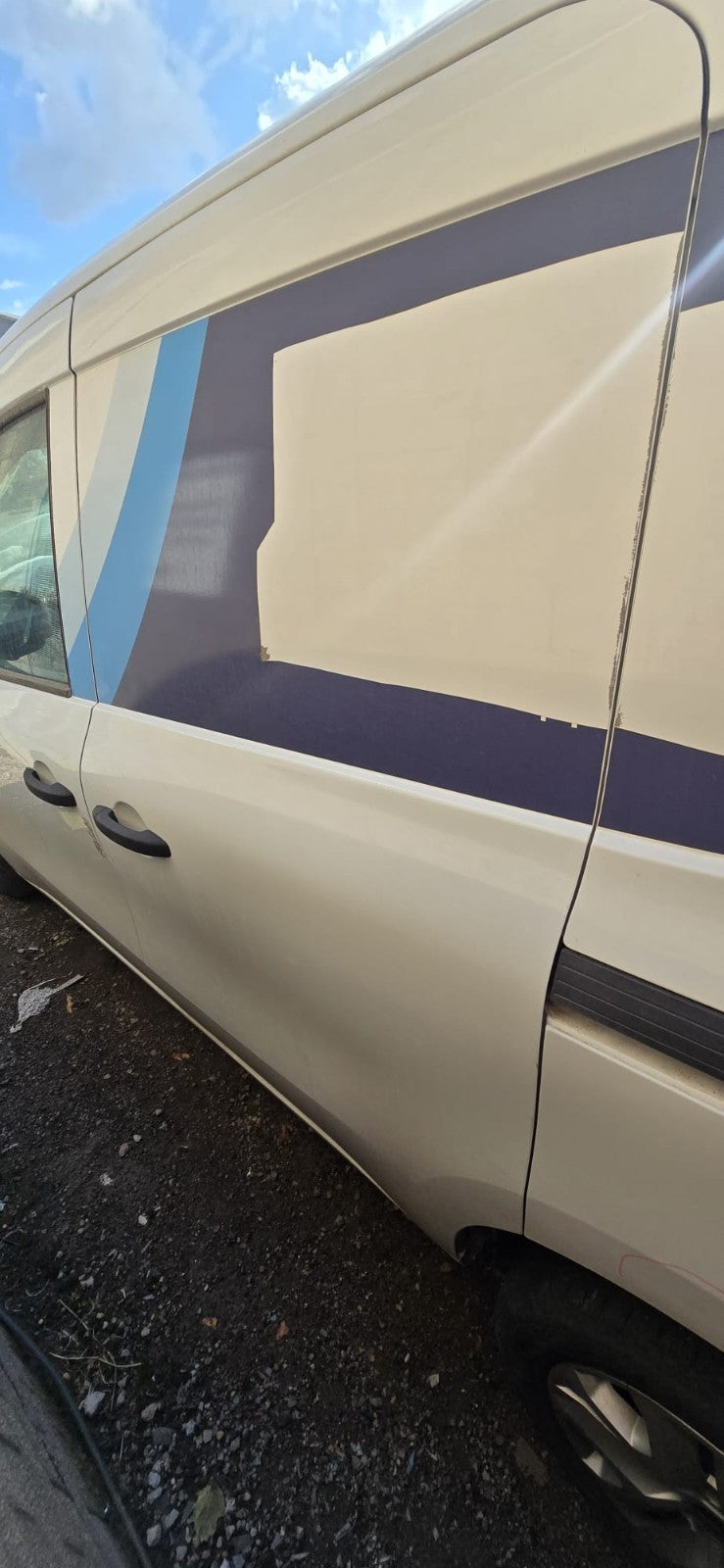 2025 Renault Kangoo MK3 Left Passenger Side Sliding Door White Warranty A408 - Image 3