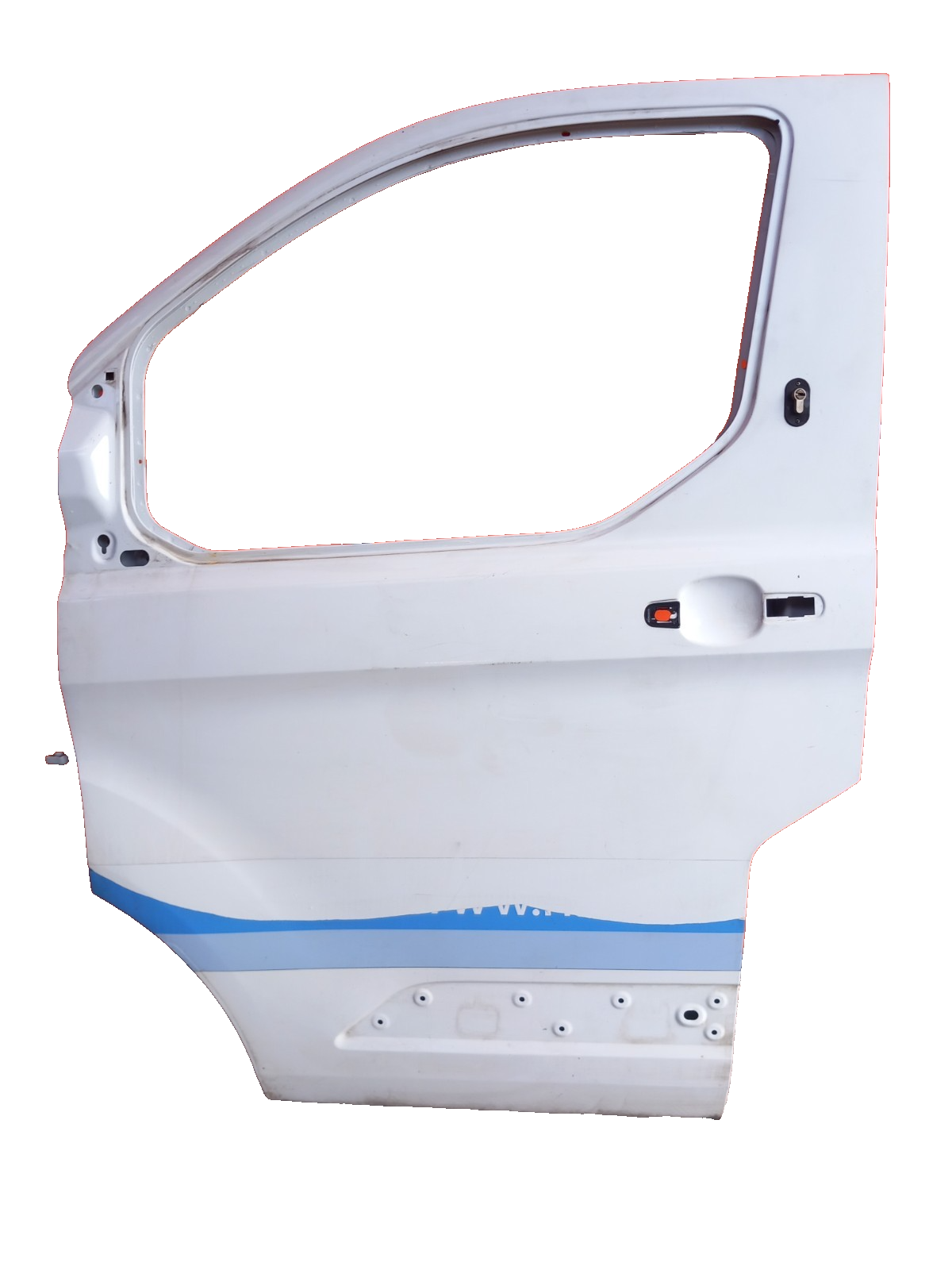 Ford Transit Custom 2.0 Diesel 2021 Front Left Door Frozen White Warranty A390 - Image 1