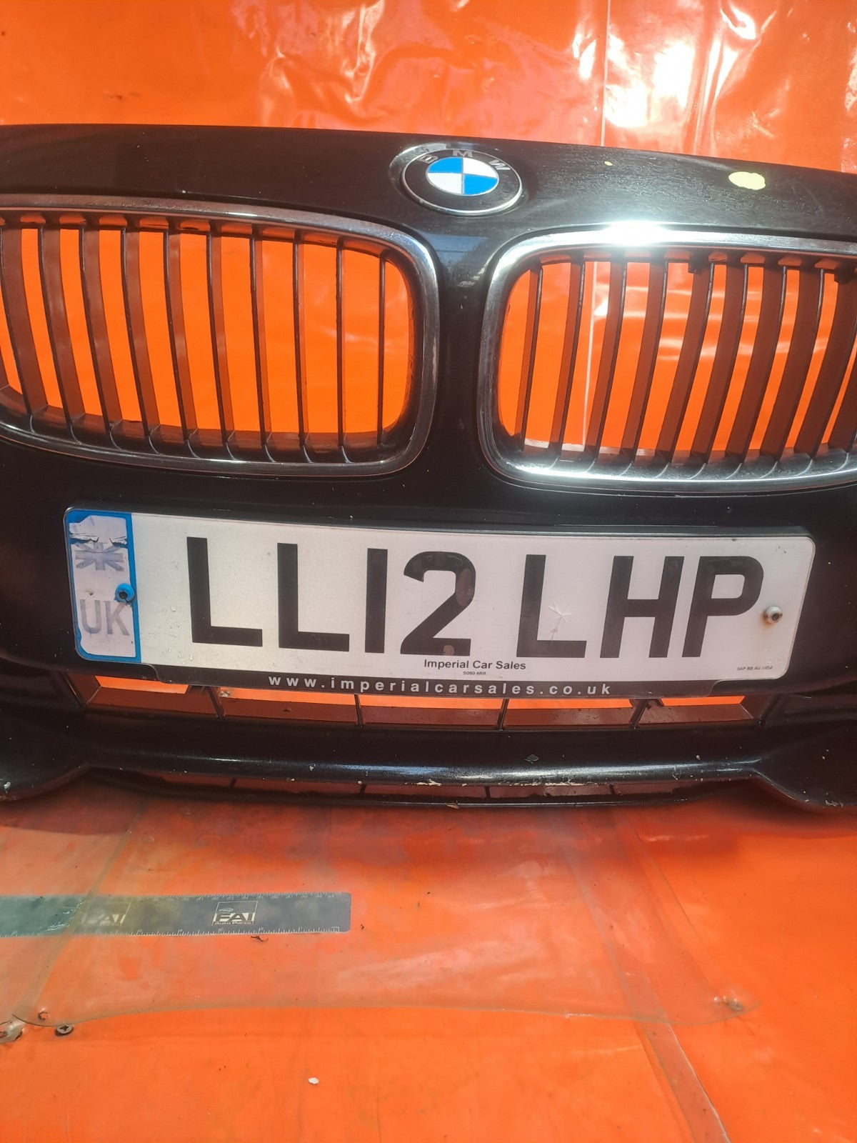 ✅BMW 3 SERIES F30 320D 2.0 DIESEL 2012 FRONT BUMPER BLACK Warranty A321 - Image 9