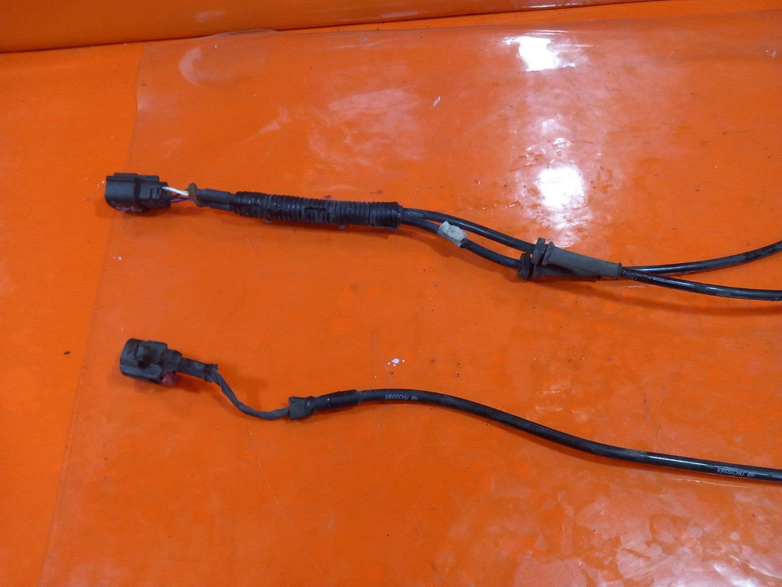 2019 Ford Galaxy MK3 Zetec Rear Brake Pad Wear Warning Wire KK2T-2L508-AD A345 - Image 2