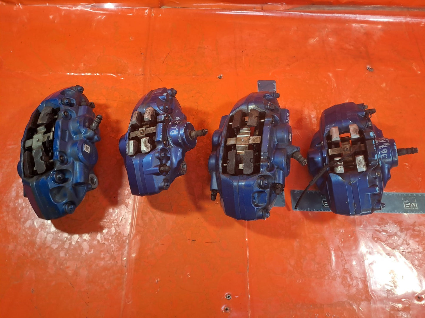 ✅2015 BMW 4 SERIES F33 M SPORT BRAKE CALIPERS SET 6799461 6799462 6799466 A367 - Image 3