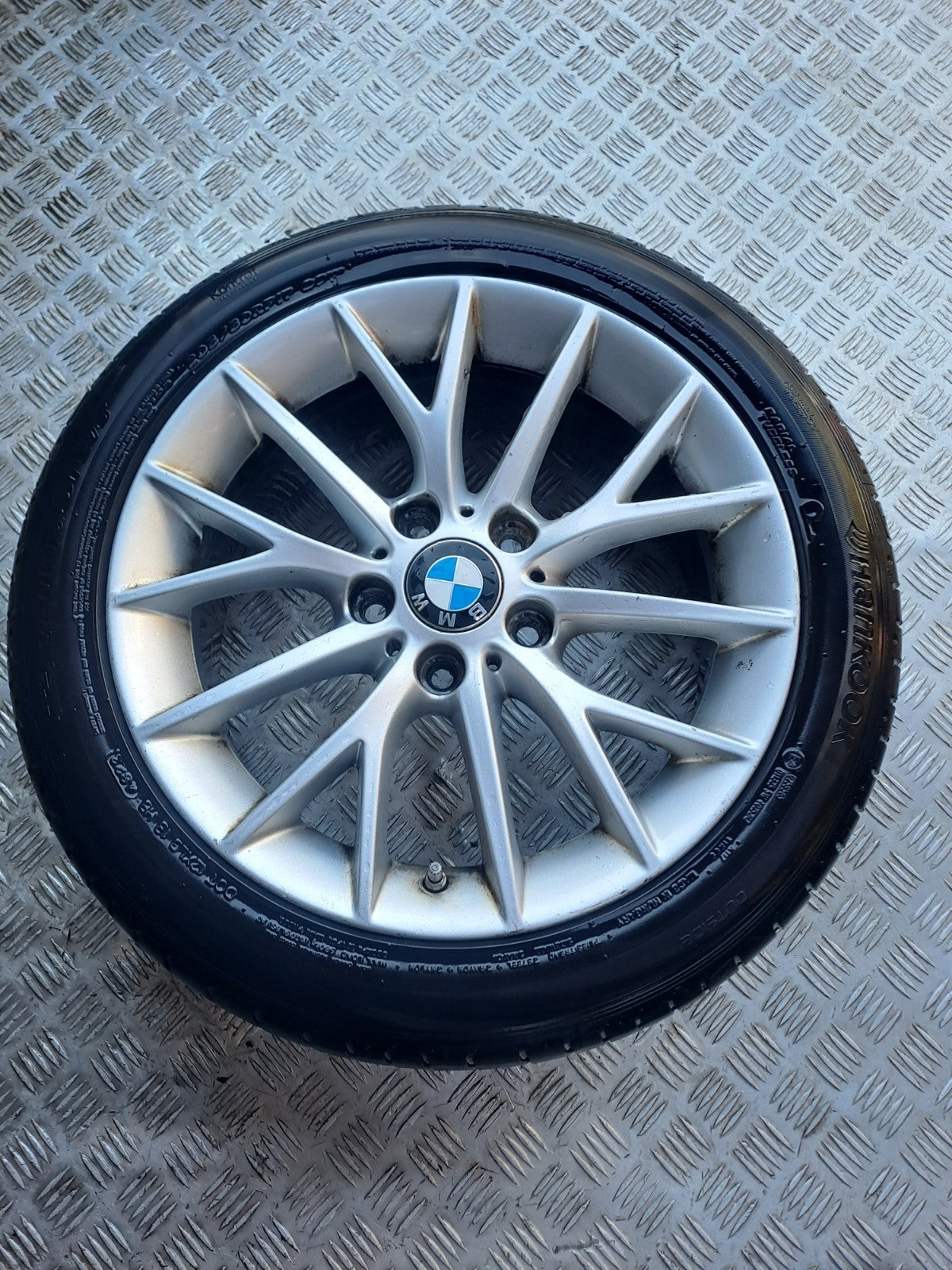 ✅BMW F23 218D Se 2.0 DIESEL 2019 ALLOY WHEEL WITH TYRE 205/50 R17 6796205 A344 - Image 2