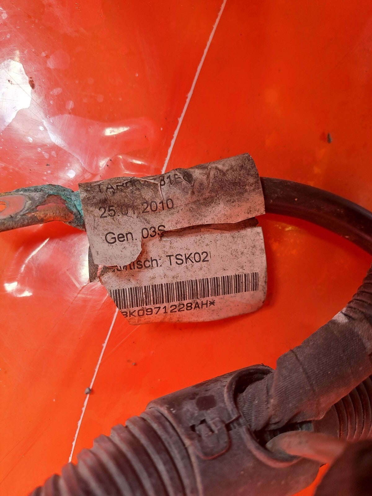✅AUDI A5 S LINE 2.0 PETROL 2010 POSITIVE BATTERY LEAD TERMINAL CABLE 8K0971228AH - Image 6
