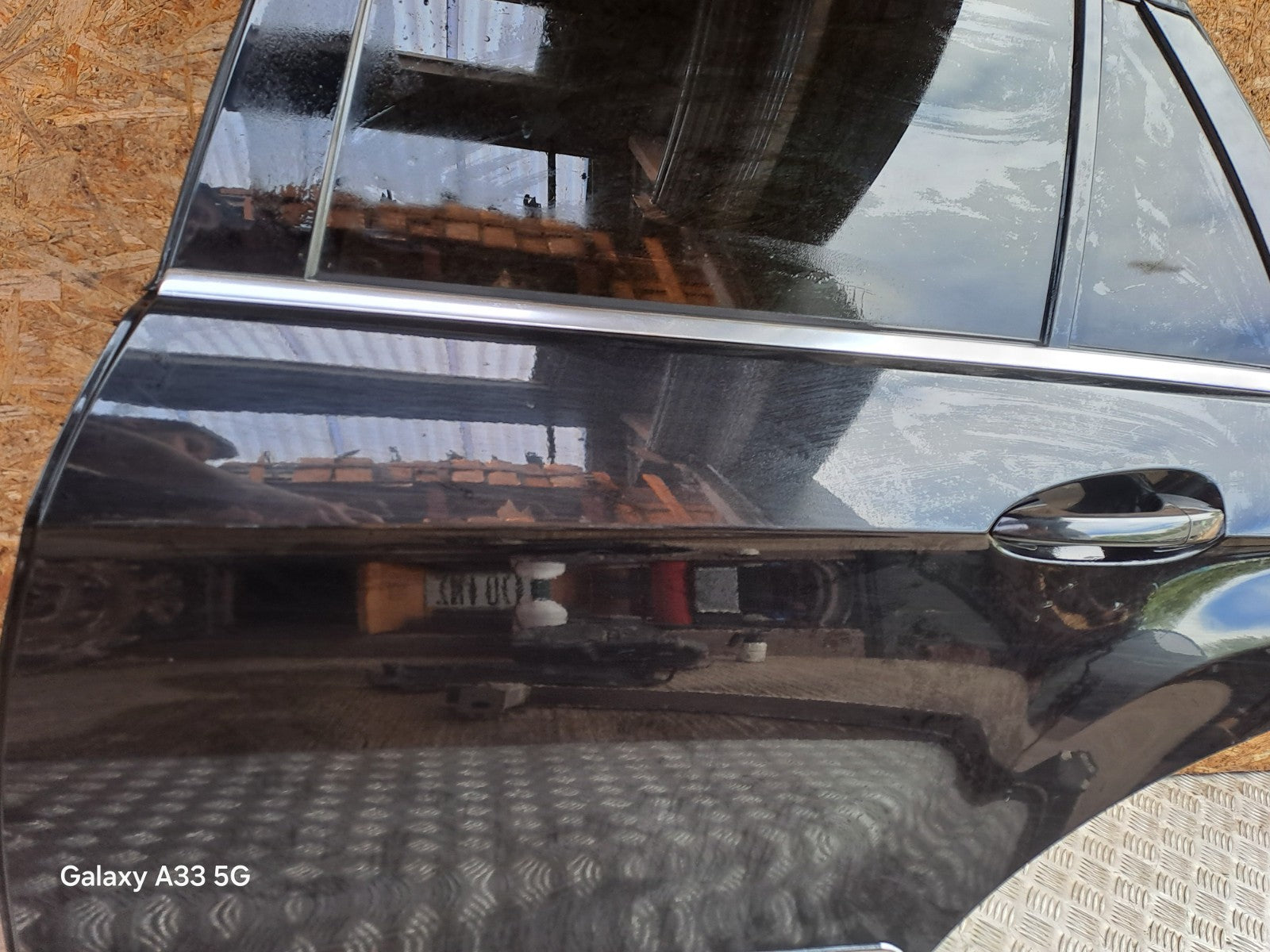 ✅MERCEDES E300 W212 2.1 DIESEL 2013 REAR LEFT DOOR BARE BLACK Warranty A271 - Image 5