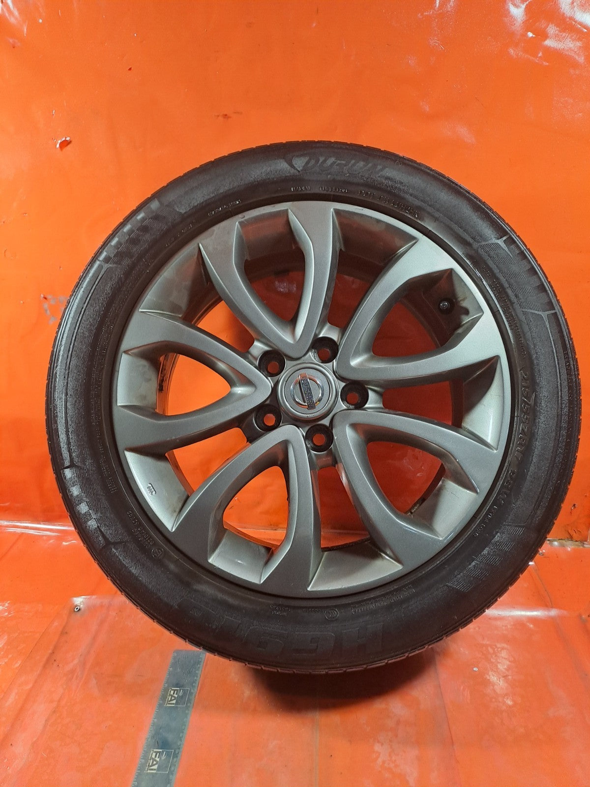✅2017 NISSAN JUKE TEKNA F15 ALLOY WHEEL WITH TYRE 215/55 R17 + WARRANTY A322 - Image 1
