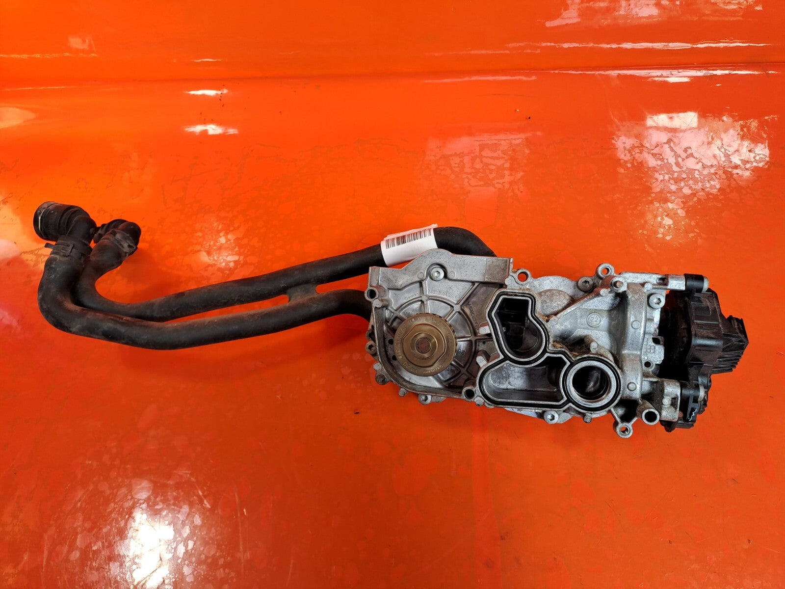 VW TAIGO LIFE 1.0 PETROL 2023 WATER COOLANT PUMP THERMOSTAT HOUSING 05E907593 - Image 1