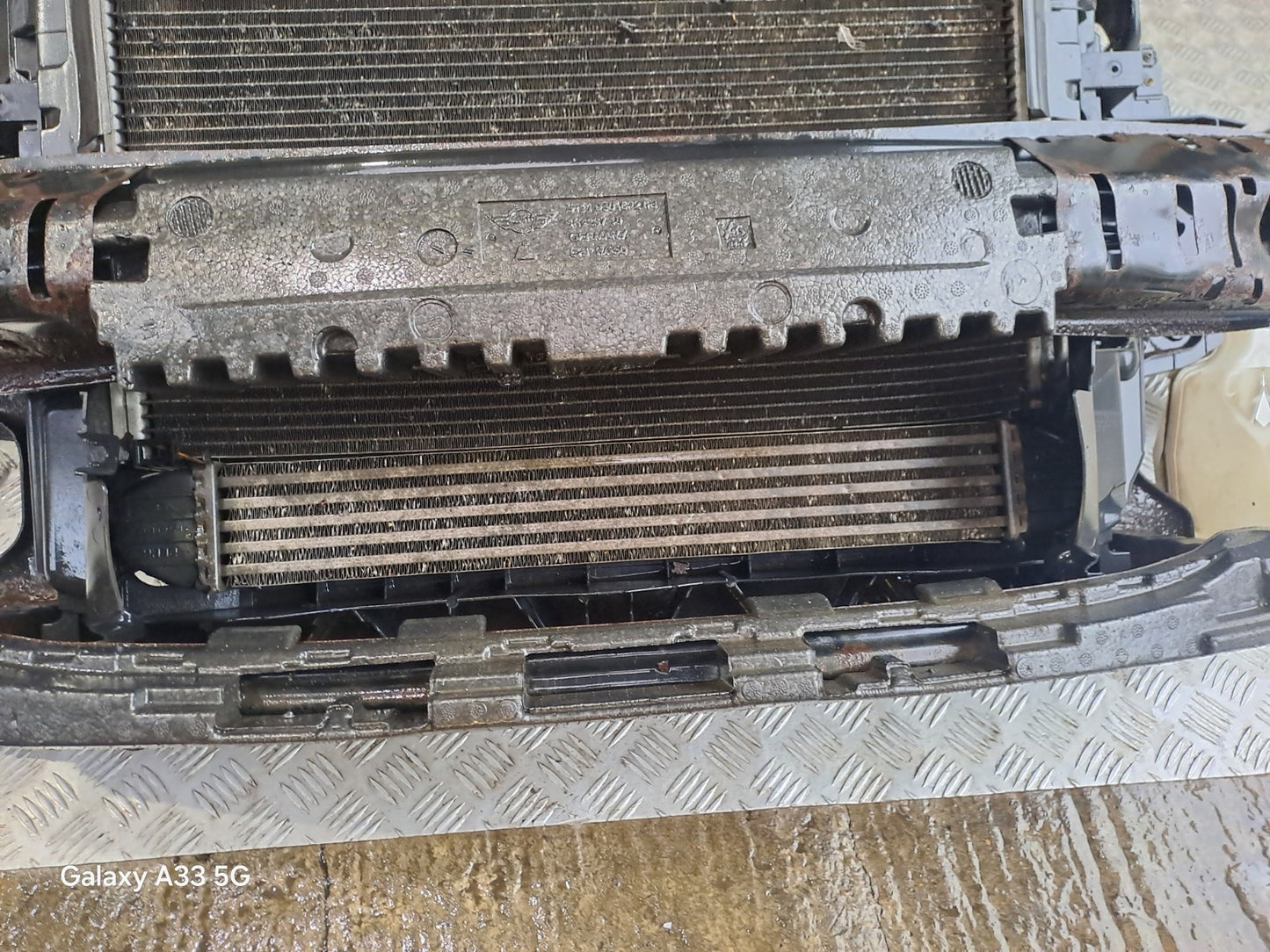 ✅2013 MINI COUNTRYMAN ONE D MK3 RADIATOR FAN SLAM PANEL 8509990 + WARRANTY A304 - Image 7