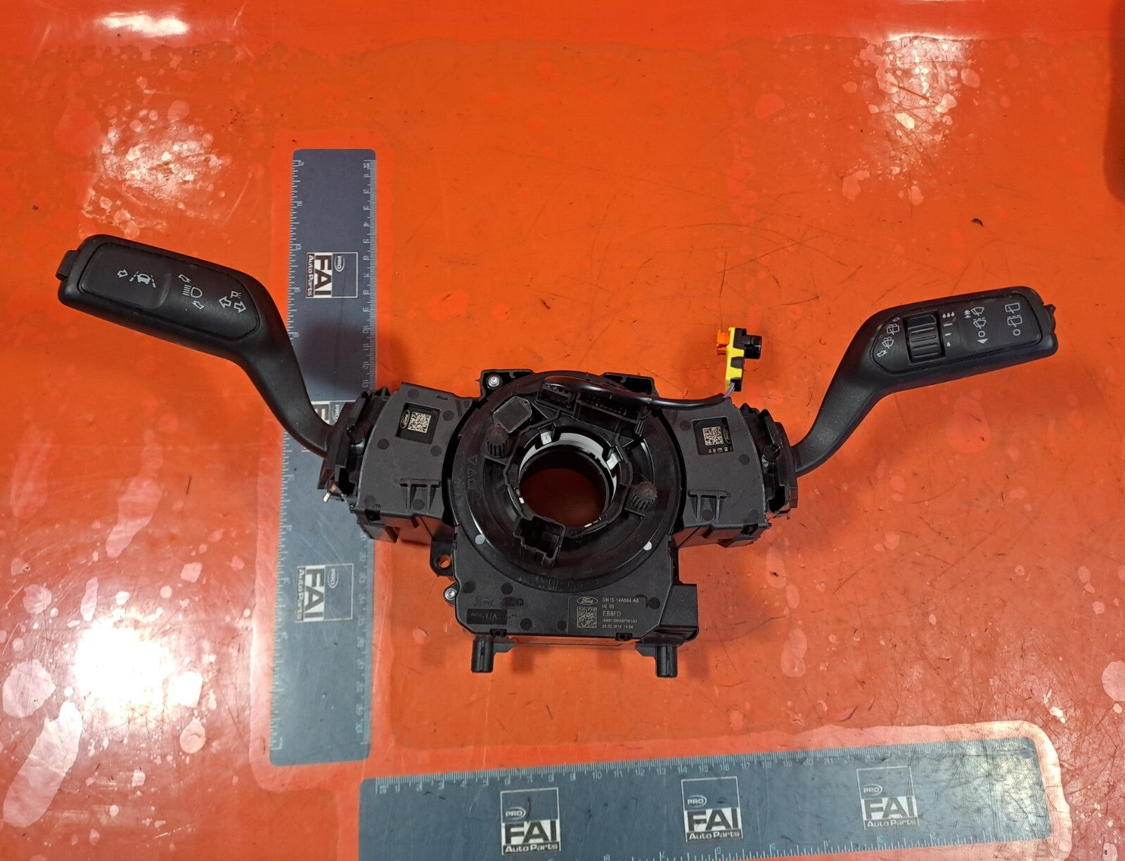 ✅2018-2025 FORD FOCUS MK4 INDICATOR WIPER STALK & SQUIB GN15-14A664-AB +WARRANTY - Image 1