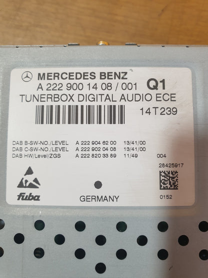 ✅Mercedes C Class W205 2014 Rear Tuner Digital Radio Control Unit A2229001408 - Image 9