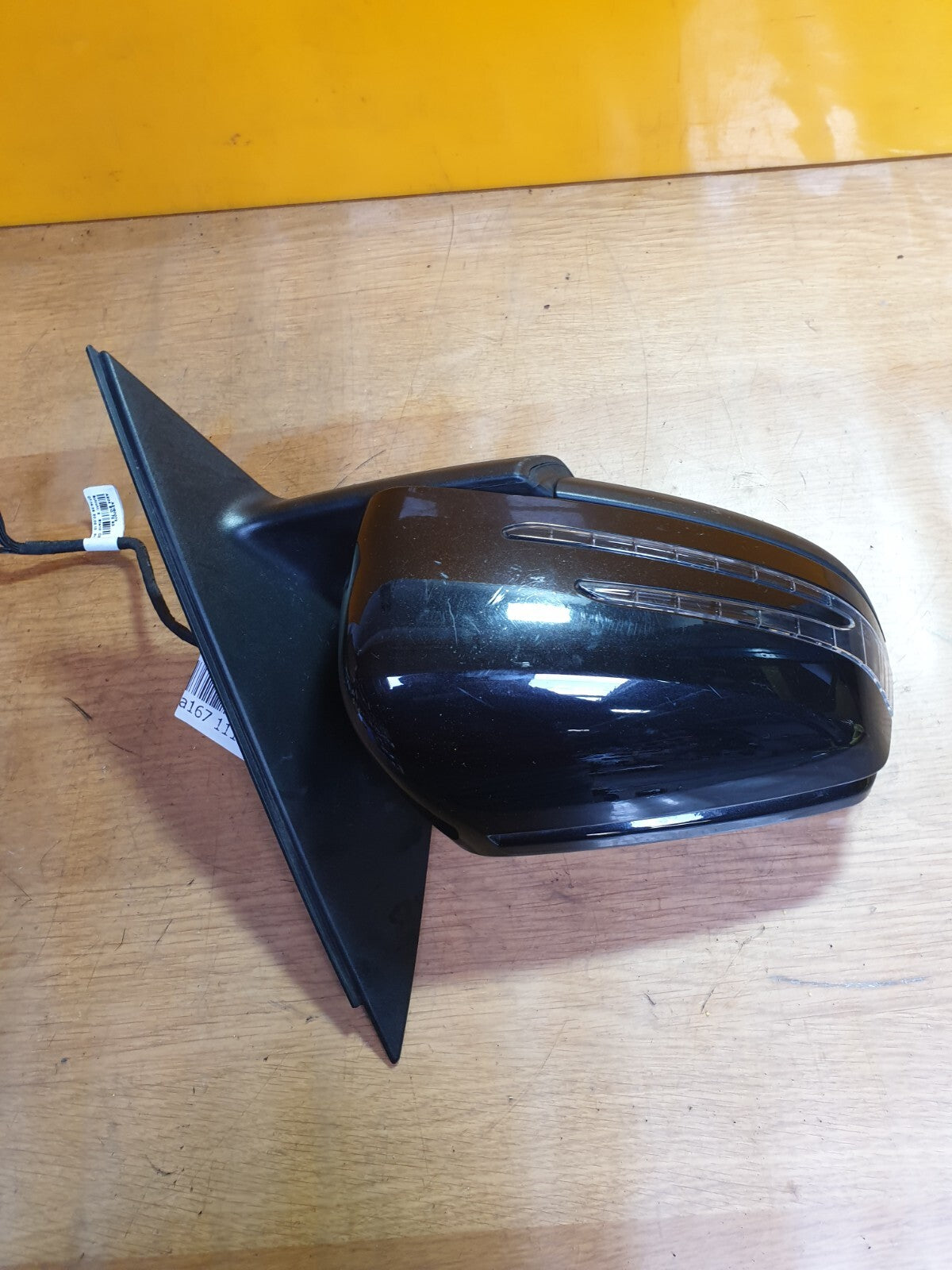 ✅2013 MERCEDES C CLASS W204 2.1CDI FRONT RIGHT WING MIRROR BLACK 197 + WARRANTY - Image 5