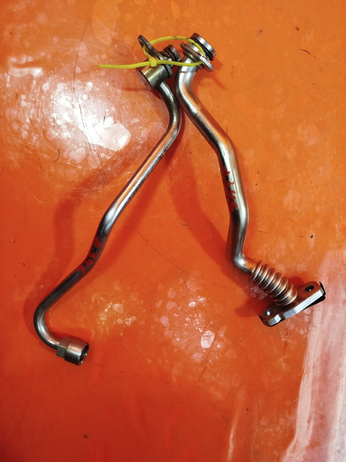 ✅2020 VW GOLF MK8 R-LINE TURBO OIL PIPES 05L145736A 05L145771A + WARRANTY A346 - Image 8