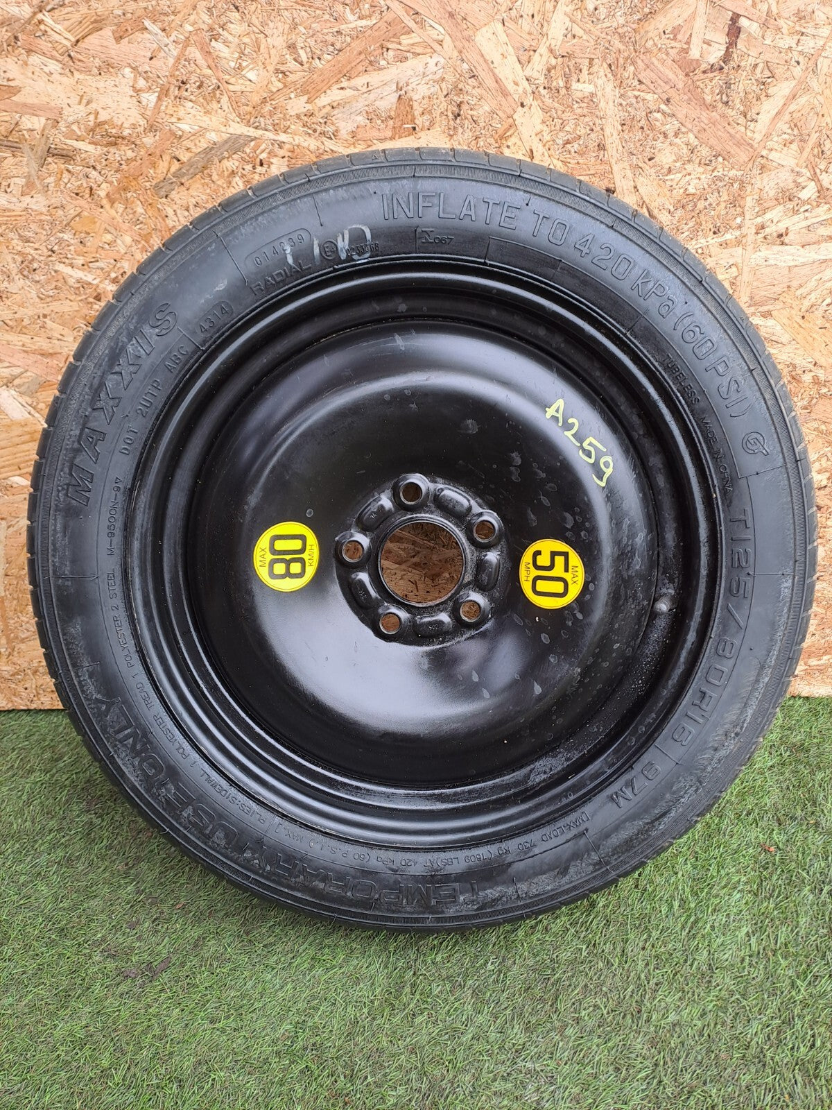 ✅Ford Mondeo Titanium 2016 2.0 Diesel SPARE WHEEL WITH TYRE 125/80 R16 Warranty - Image 1