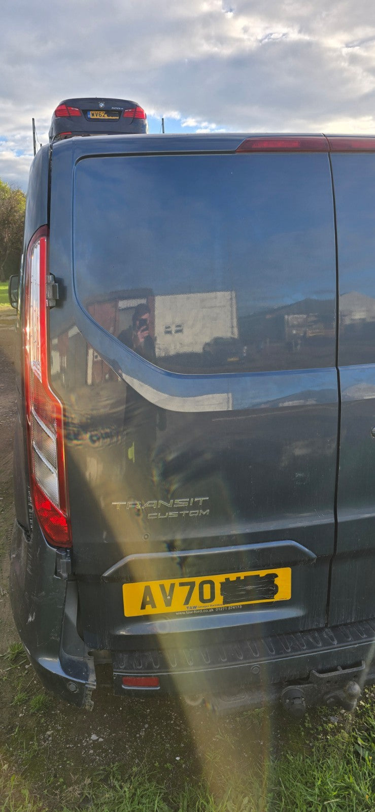 Ford Transit Custom 2.0 Diesel 2021 Rear Left Door Blue Warranty A420 - Image 4