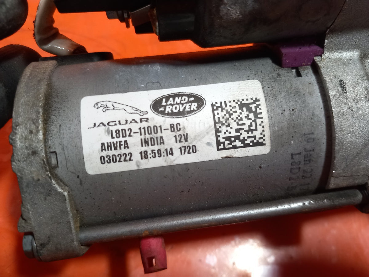 2022 Range Rover Evoque L551 Starter Motor L8D2-11001-BC Warranty A169 - Image 11