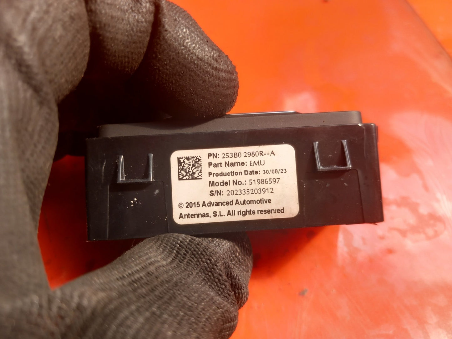Renault Captur 1.6 Petrol 2023 Sos Button Switch 253B02980R Warranty A392 - Image 10